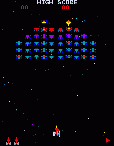 Galaxian arcade game