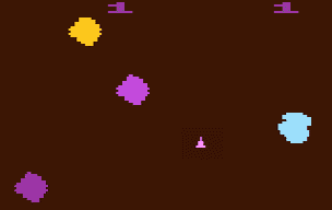 Asteroids-Atari 2600