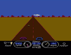 The Great American Cross Country Race-Atari 8-bit
