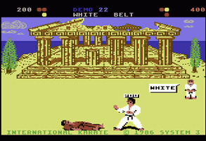 International Karate-Commodore 64