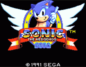 Game Gear-Sonic