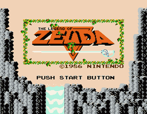 The Legend Of Zelda-NES