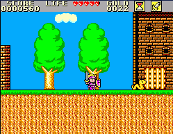 Wonder Boy II In Wonder Land-Master System